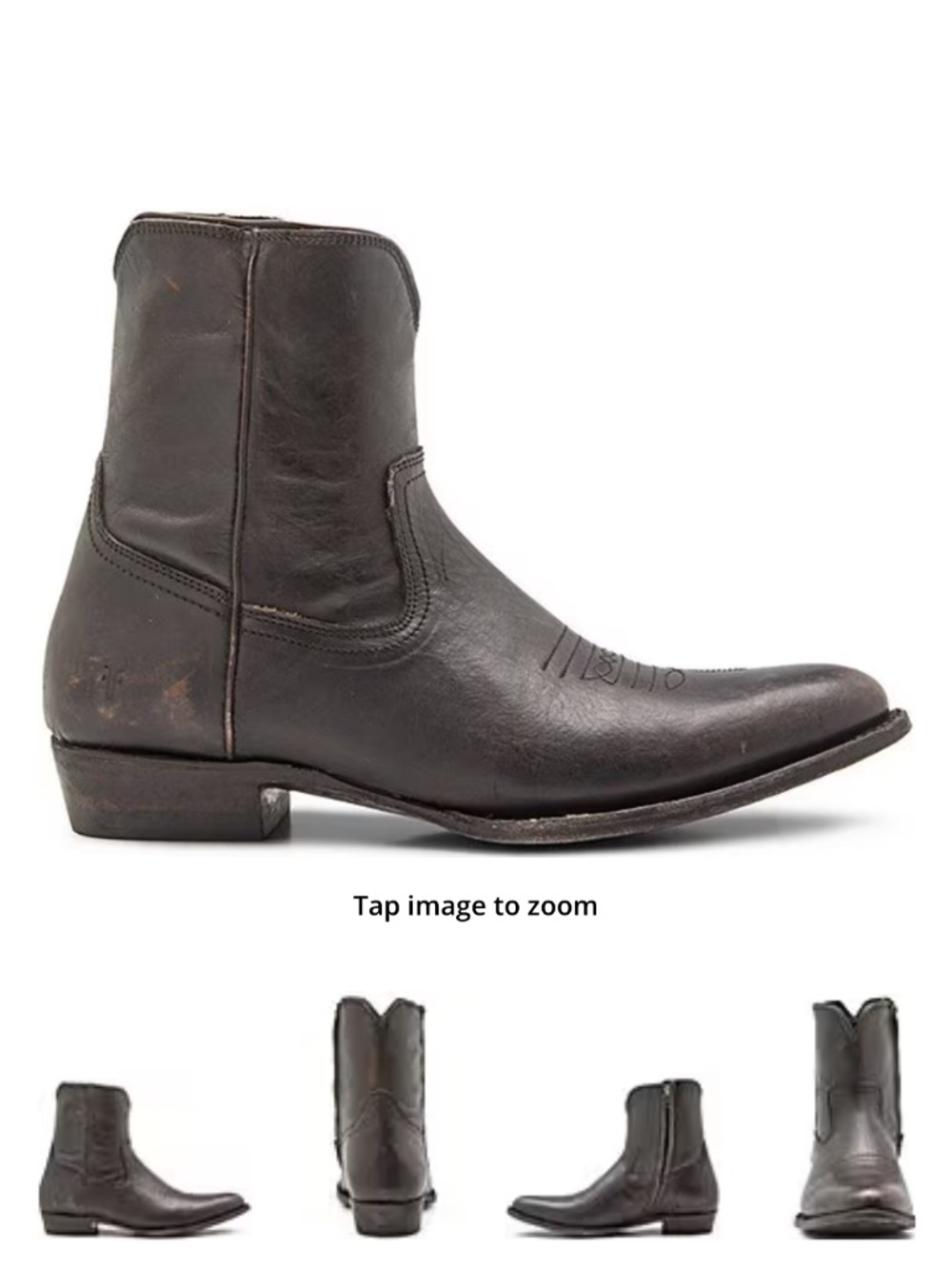 NWT Frye Austin western boots men